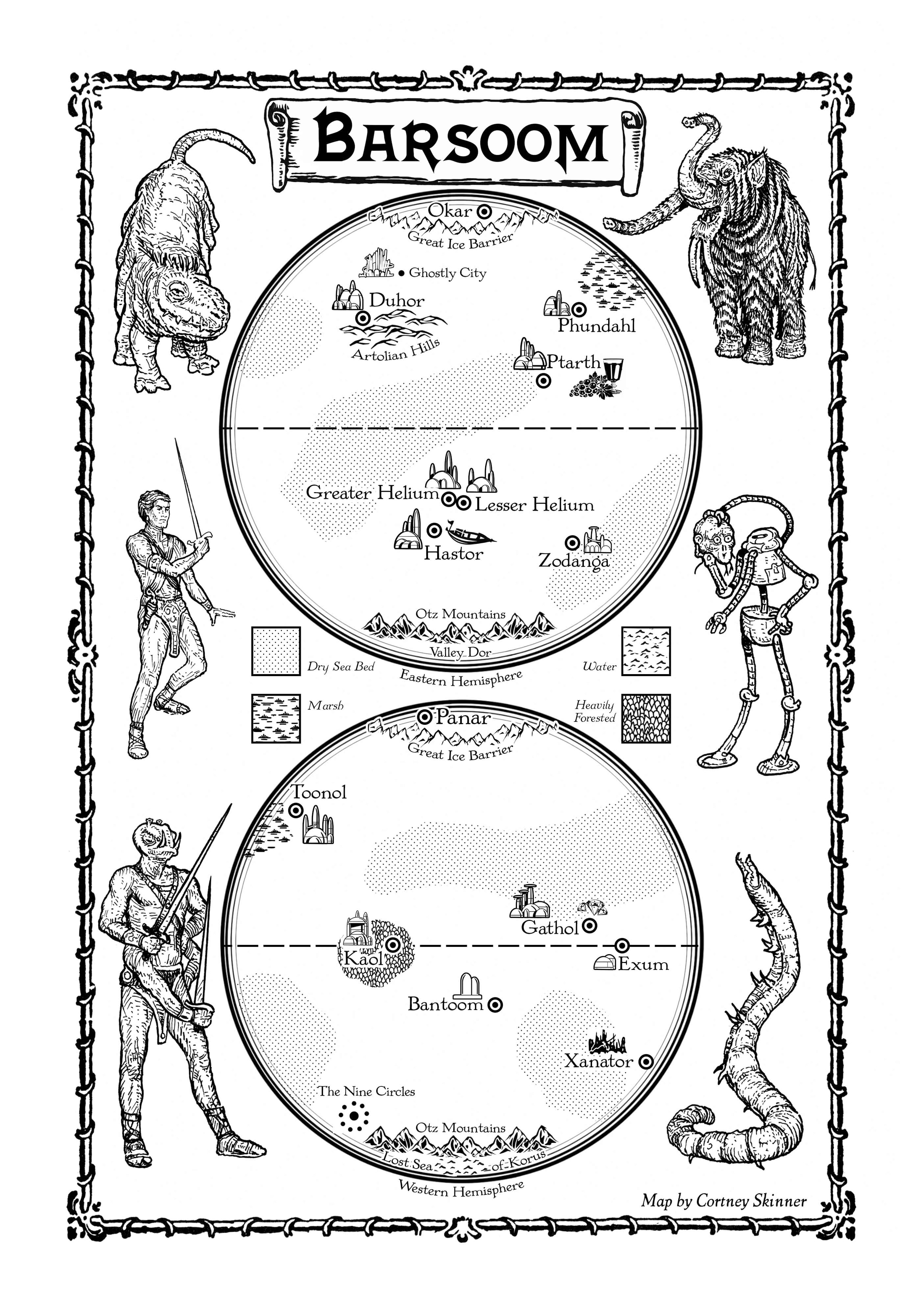 John Carter of Mars: Gods of the Forgotten by Geary Gravel